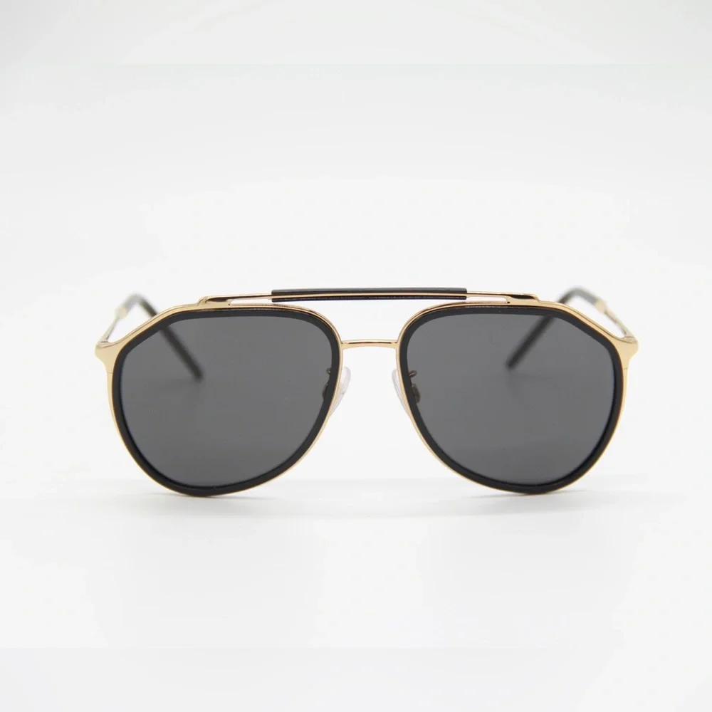 NEW DOLCE&GABBANA DG2277 02/87 DOLCE&GABBANA SUNGLASSES DG 2277 BLACK GOLD
